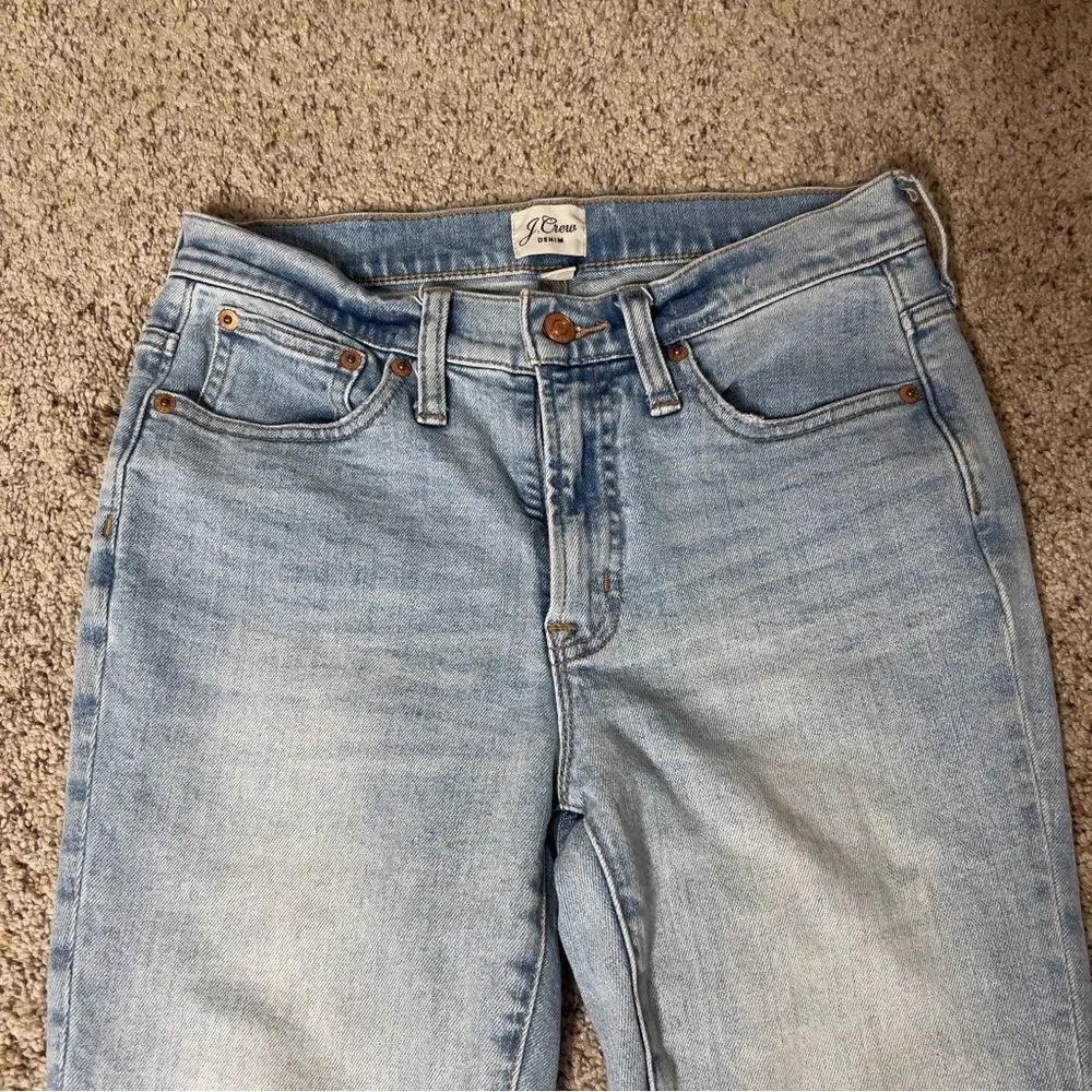 J. Crew‎ Women’s 9” Toothpick Super Skinny Jeans Style AQ860 Size 27